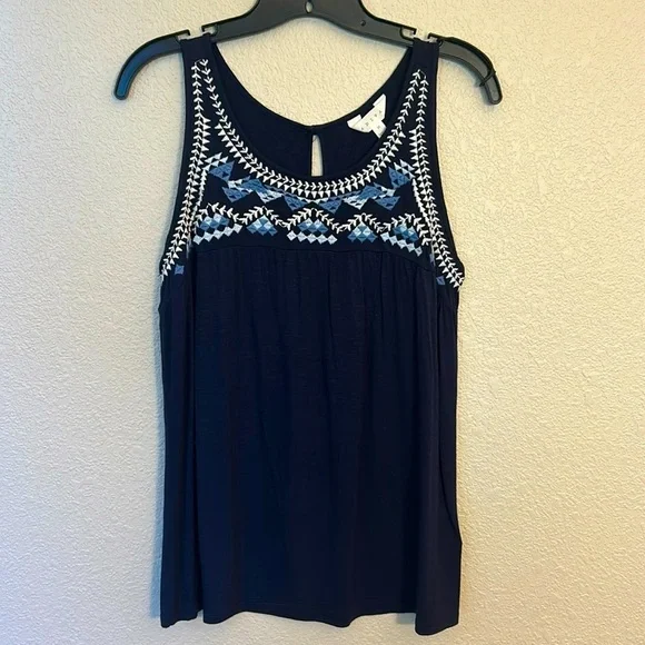 Women’s navy blue tank top size medium. - Picture 1 of 4